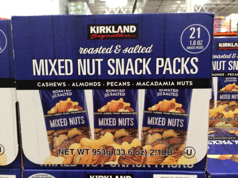 Kirkland Signature Mixed Nuts 21/1.6 Ounce Bags – CostcoChaser