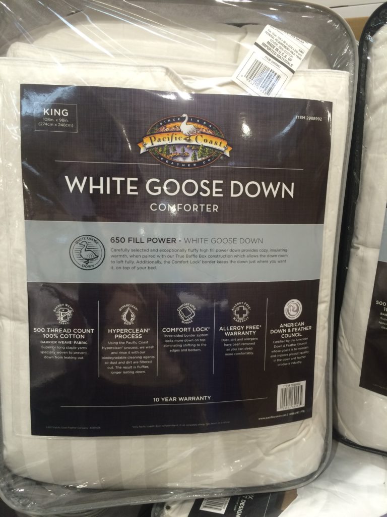 Costco 2988992 Pacific Coast Feather White Goose Down Comforter Inf 768x1024 