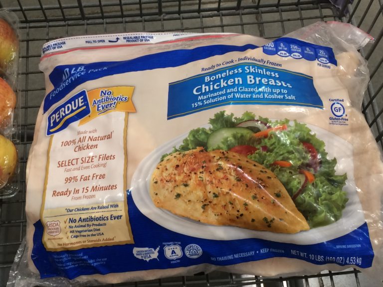 Perdue Chicken Breast 10 Pound Bag