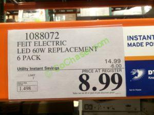 Costco-1088072-Felt-Electric-LED-60W-Replacement-tag