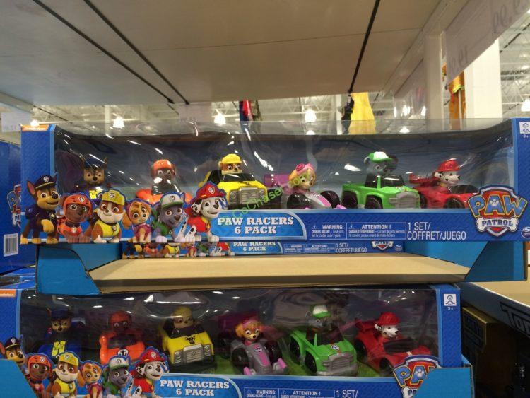 paw patrol rescue racers 6 pack