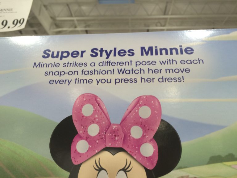snap and pose minnie mouse