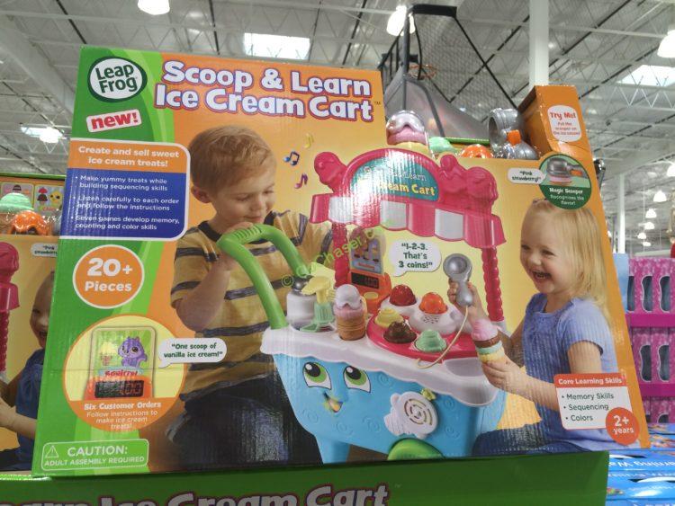 leap and learn ice cream cart