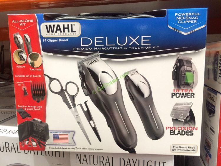wahl deluxe haircut kit clipper set with trimmer