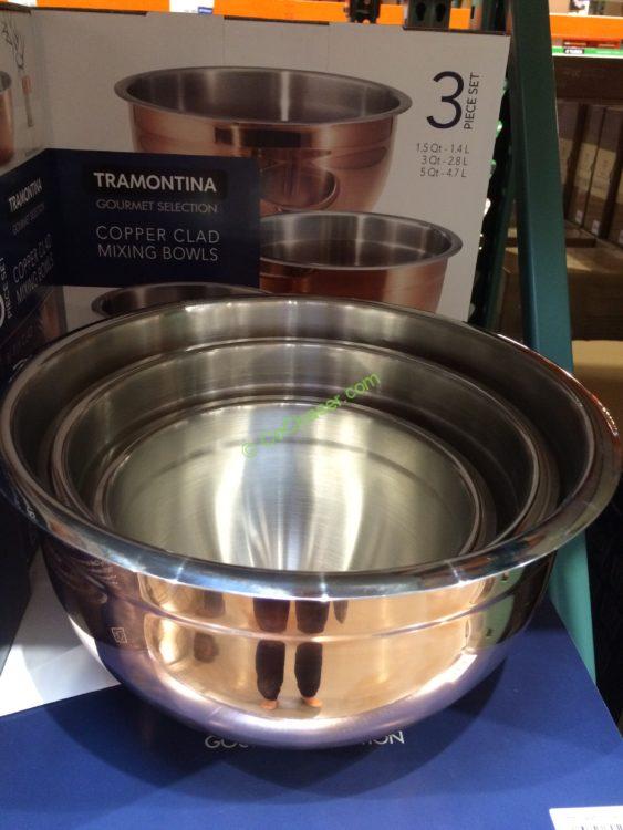 Tramontina Gourmet Copper Clad Mixing Bowls
