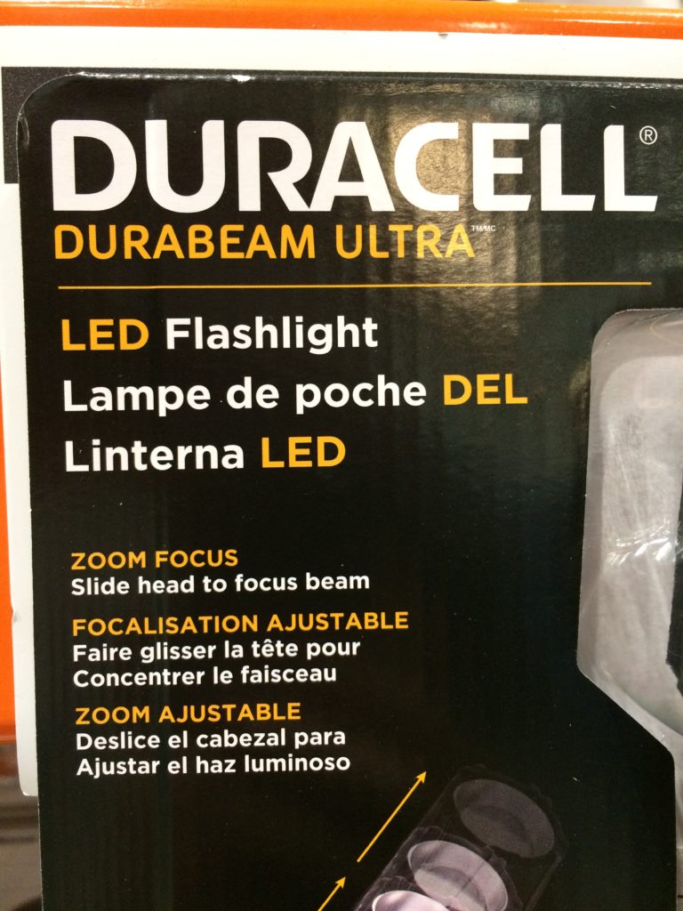 Coost1600081Duracell1000LumenFlashlightspec1 CostcoChaser