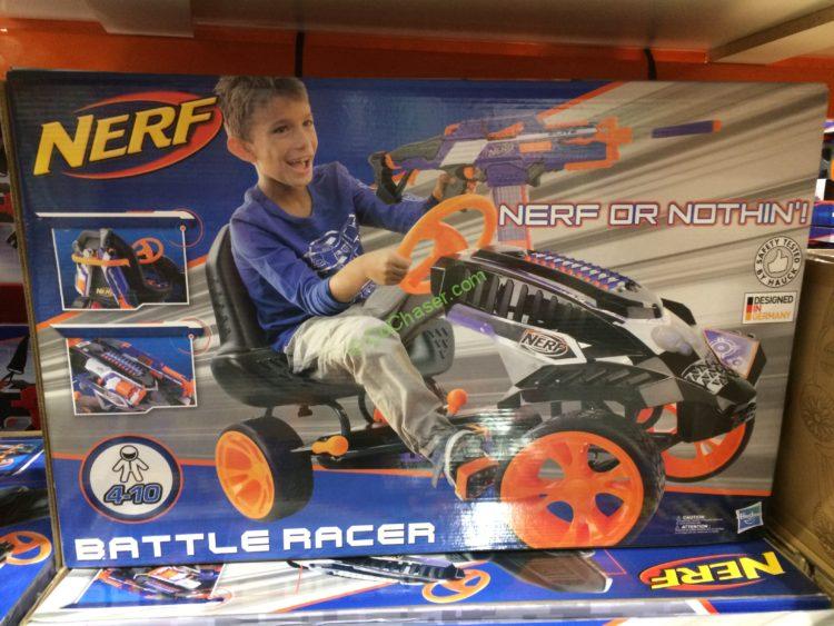 nerf battle racer car