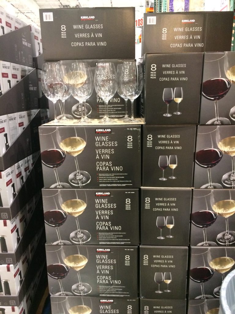 Costco1168464KirklandSignatureWineGlasses8PCSetall CostcoChaser