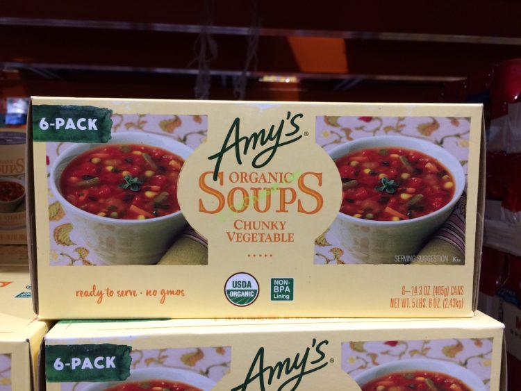 Amy's Organic Gluten Free Low Fat Chunky Vegetable Soup - 14.3oz