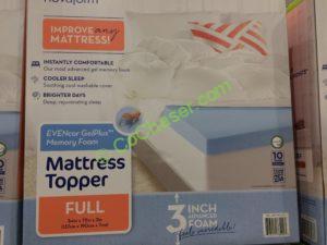 Costco-8816225-EVENCOR-GEL-Plus-3 N-Memory-Foam-Mattress-Topper