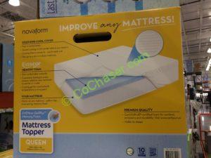 Costco-8816227-EVENCOR-GEL-Plus-3 N-Memory-Foam-Mattress-Topper-spec