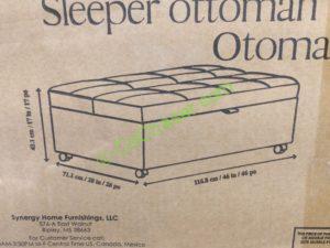 Costco-1136469- Synergy-Home-Sleeper-Ottoman-size