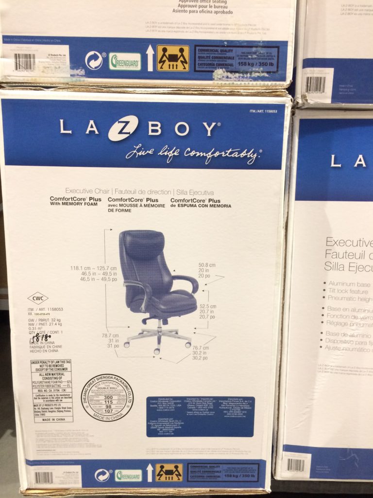 Costco 1158053 LA Z Boy Leather Executive Office Chair All 768x1024 