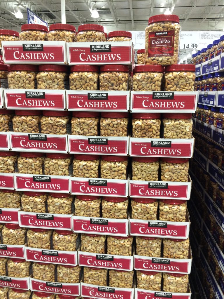 Costco18328KirklandSignatureFancyCashewsall CostcoChaser