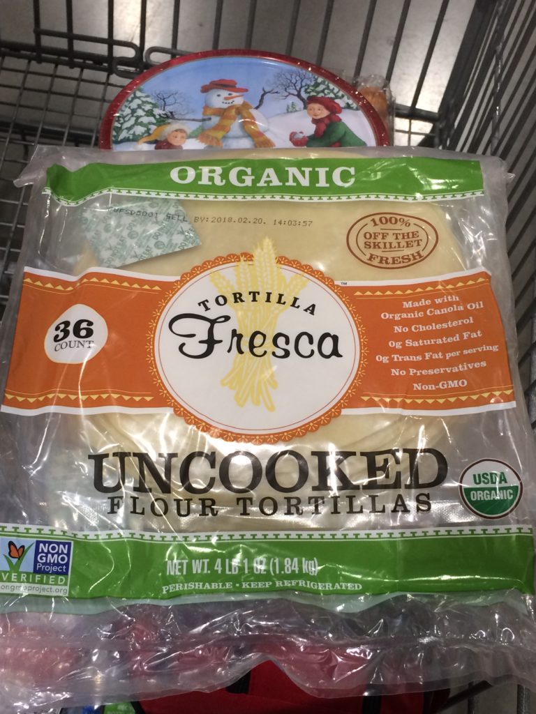 Tortilla Fresca Organic Uncooked Flour Tortillas 36 Count Bag ...