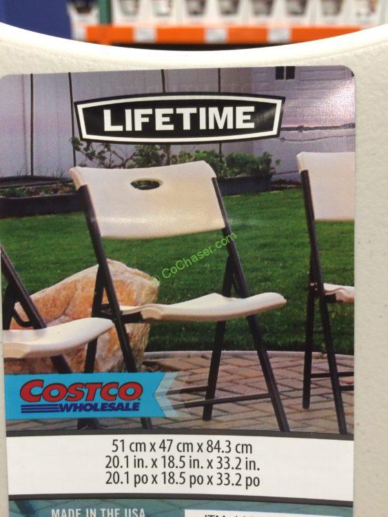 Lifetime Products Folding Chair Model#80625 – CostcoChaser