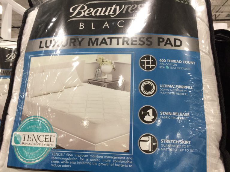 costco walmart beautyrest black mattress pad