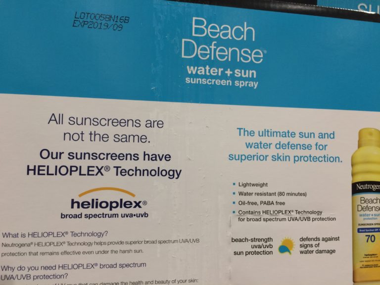 neutrogena sunscreen costco