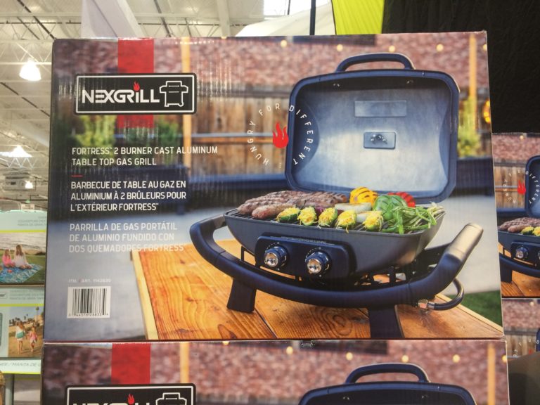 Costco 1142630 Nexgrill Cast Aluminum Table Top Gas Bbq Box Costcochaser 