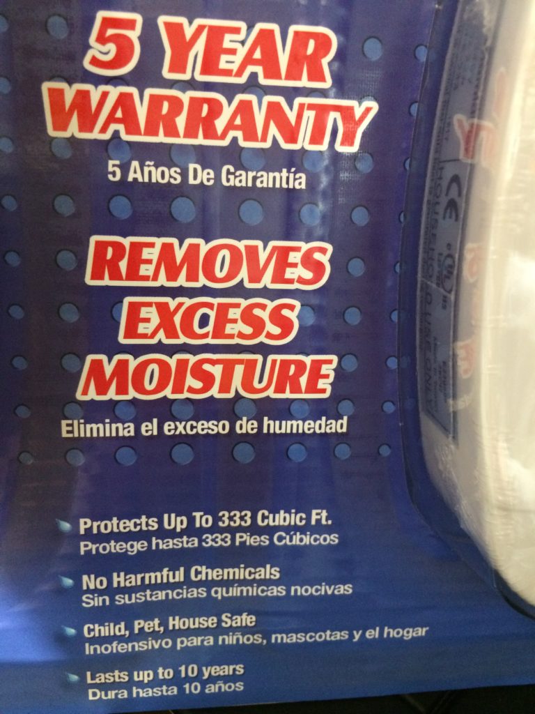 Costco1159653EVADryRenewableMINIDeshumidifierspec CostcoChaser