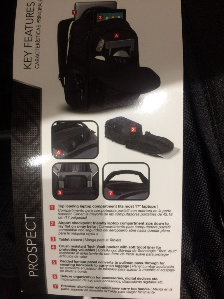 Costco1198743OgioProspectPROBackpackspec CostcoChaser