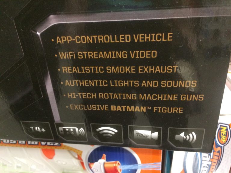 batmobile toy costco