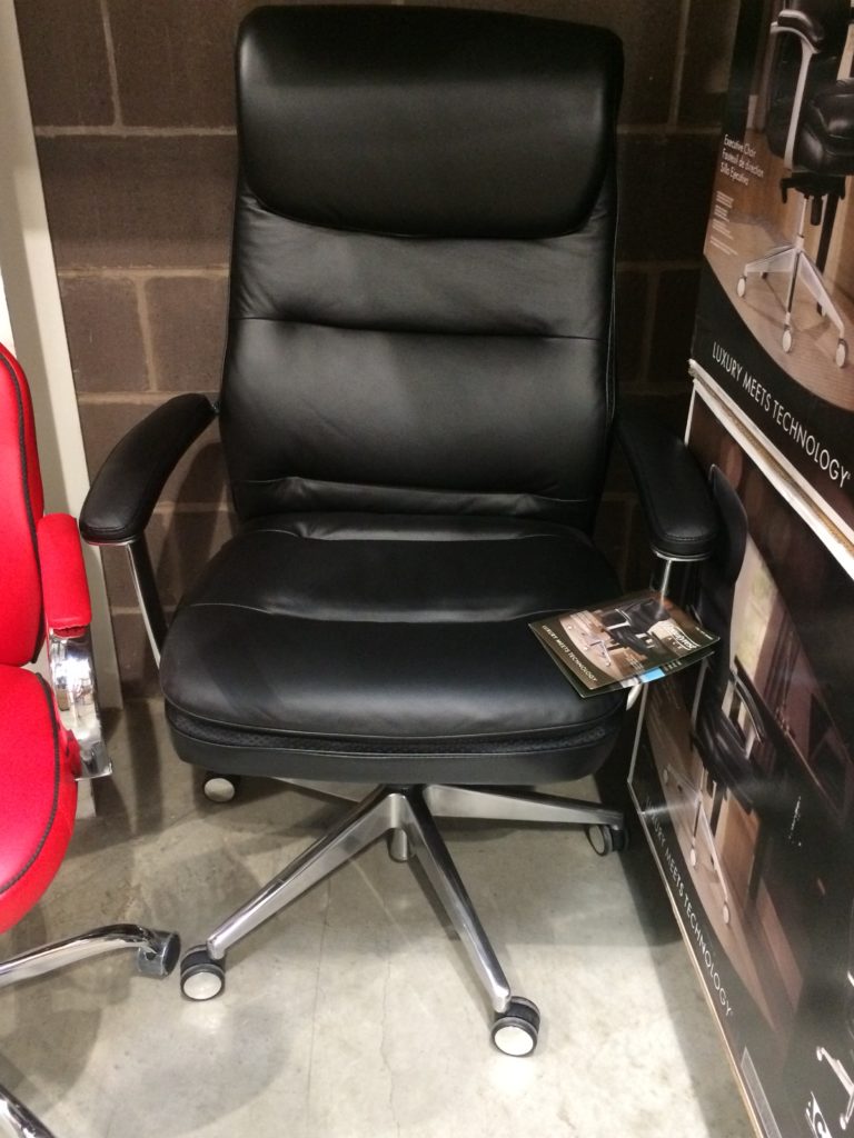 Beautyrest Black Executive Office Chair Model#49650 – CostcoChaser