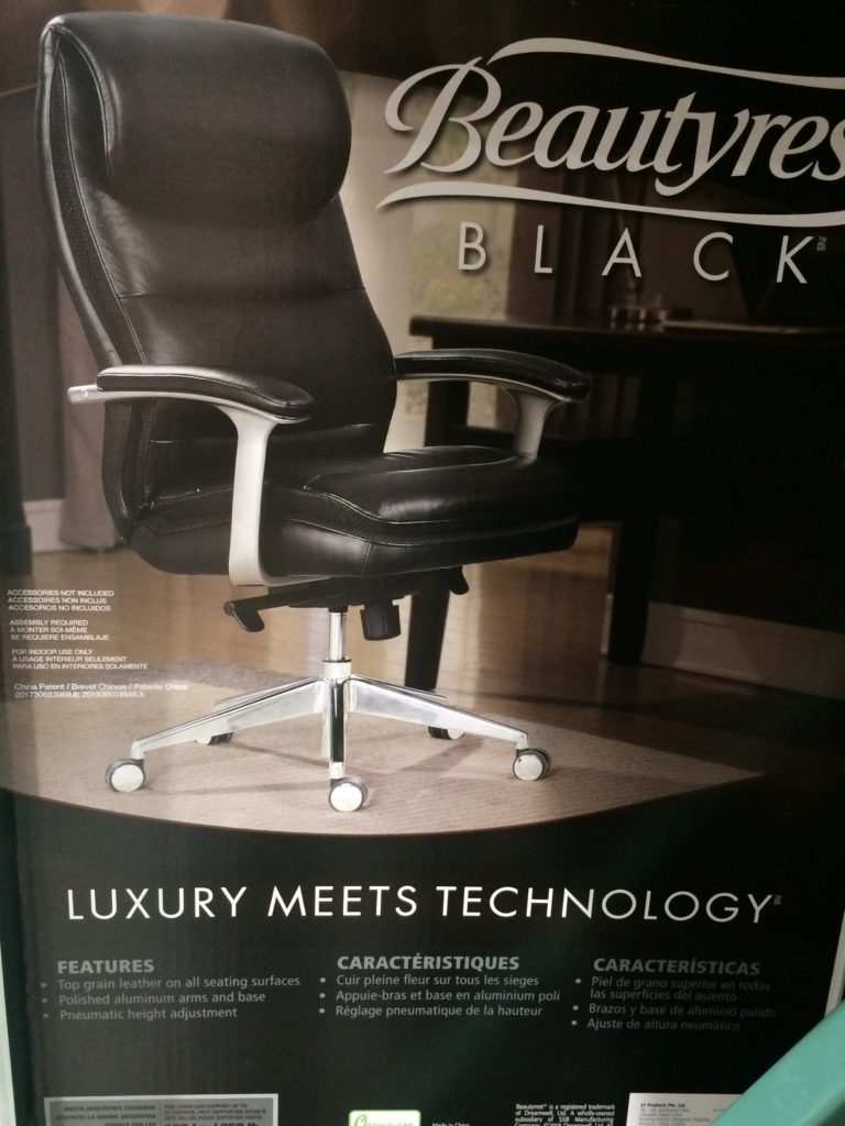 Costco2000860BeautyrestBlackExecutiveOfficeChair1 CostcoChaser