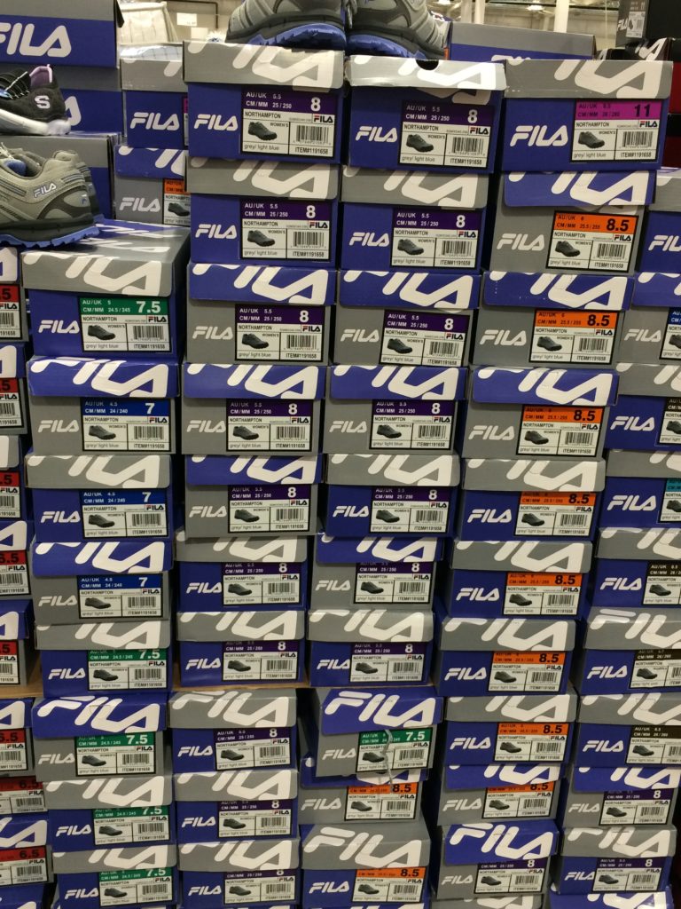 fila trail shoes costco