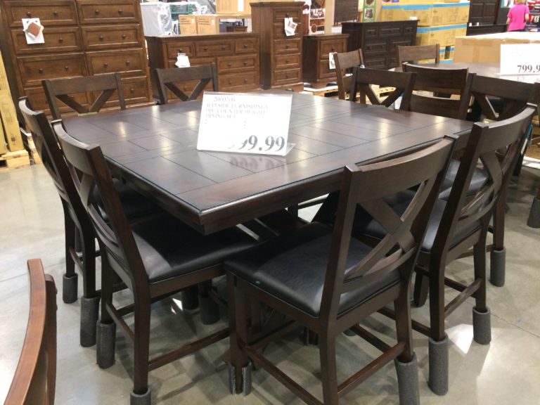 9-Piece Counter Height Dining Room Table