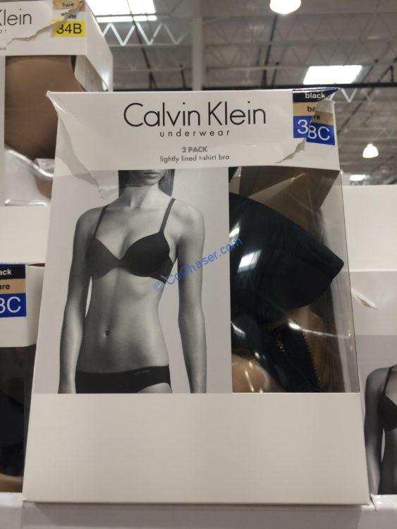 Calvin Klein Ladies' T-Shirt Bra 2-pack – CostcoChaser
