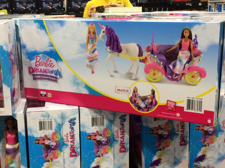 barbie dreamtopia sweetville carriage