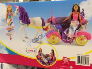 barbie dreamtopia sweetville carriage and princesses costco