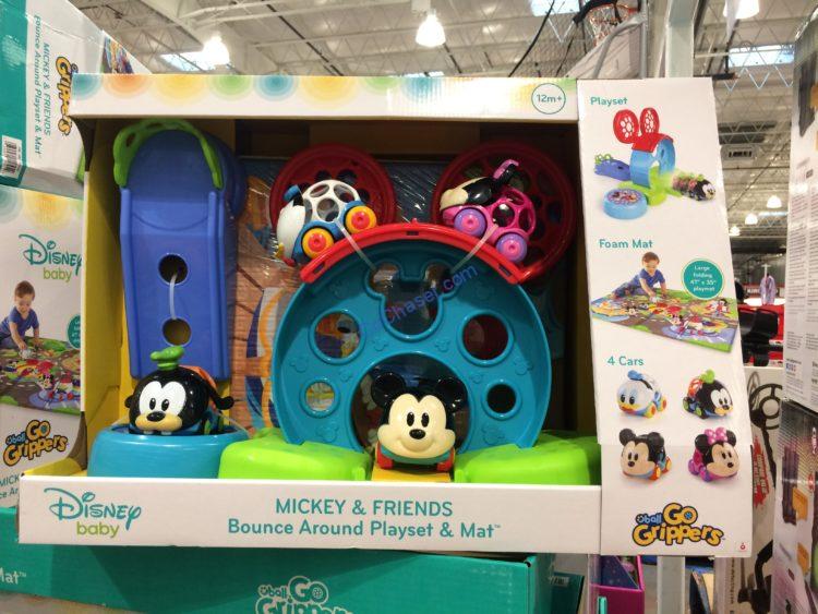 mickey and friends go grippers playset