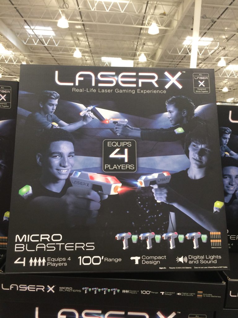 laser x 4 blasters