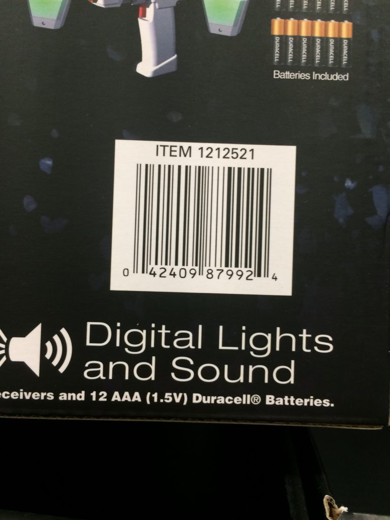 costco laser x 4 player