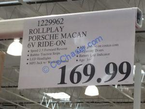 Costco-1229962-Rollplay-6V-Porsche-Macan-Ride-on-tag