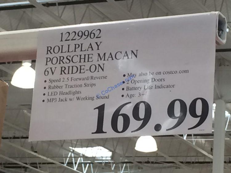 rollplay porsche macan costco