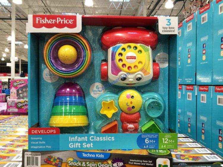 fisher price infant classics gift set