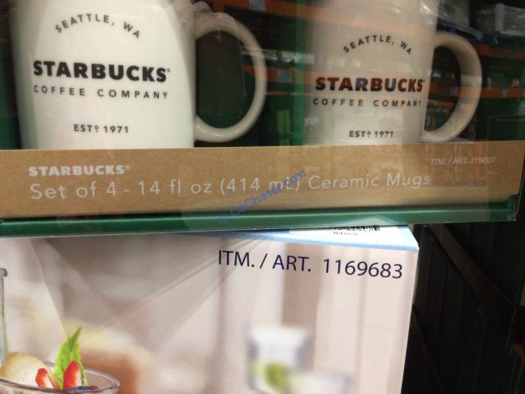 Costco Deals - ☕️ @Starbucks 4 pack stacking #ceramic