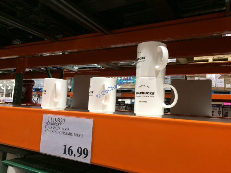 Costco Deals - ☕️ @Starbucks 4 pack stacking #ceramic