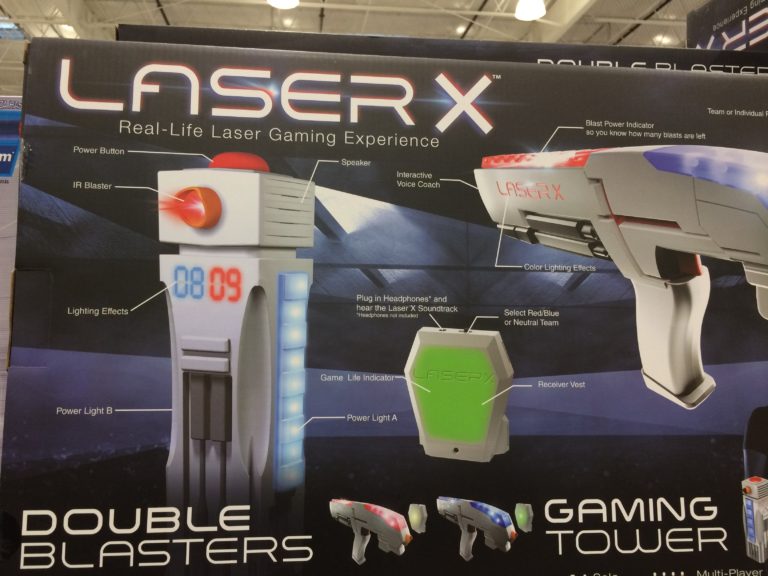 laser x double blasters gaming tower