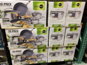 Costco-1268202-Greenpan-10PC-Stainless-Steel-Nonstick-Cookware-Set-all