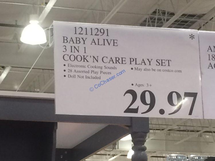 baby alive cook n care set costco