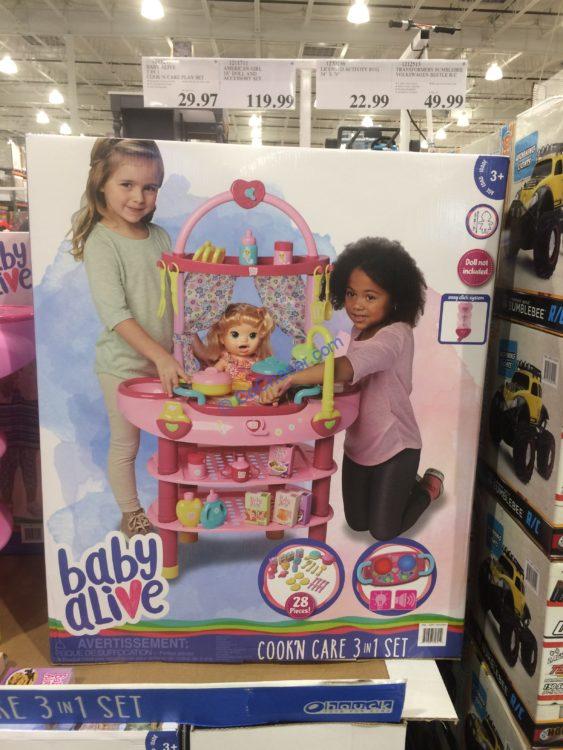 baby alive cook and care set costco
