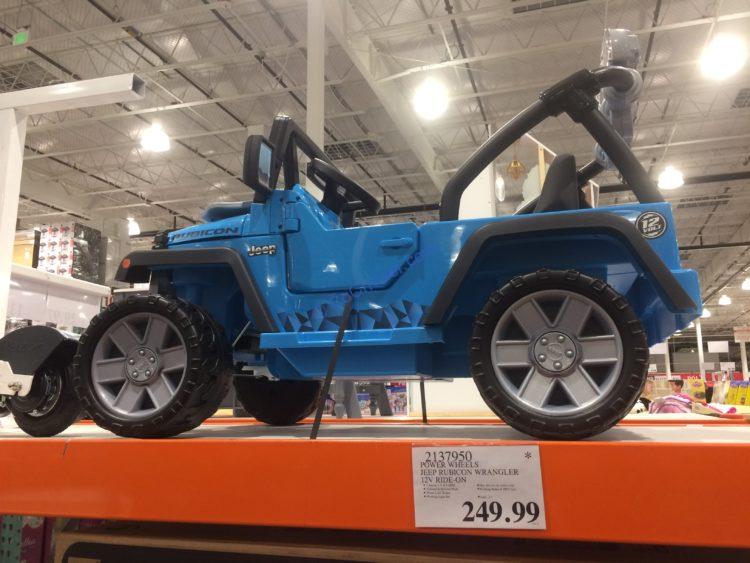 power wheels jeep rubicon blue