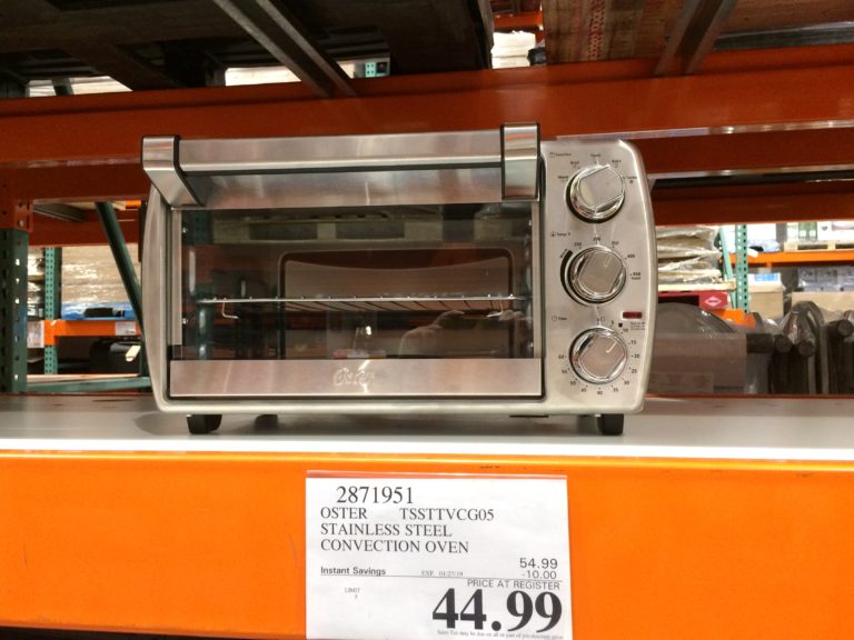 Oster Stainless Steel Countertop Oven, Model# TSSTTVCG05 – CostcoChaser