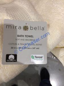 Costco-1265690-Mira-Bella-Assorted-Colors-Bath-Towel