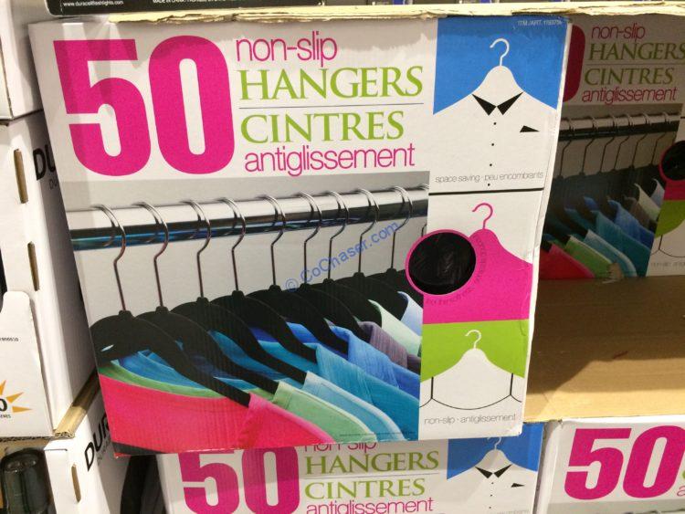 Costco Hangers, Flocked Non-Slip Velvet Hangers, 50-pack - Costco Fan