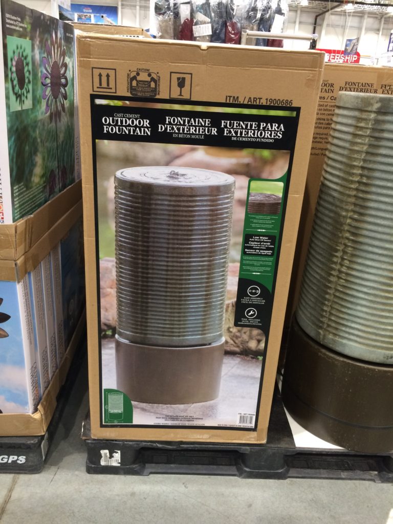 Costco1900686ModernRibbedSelfContainedOutdoorFountain1